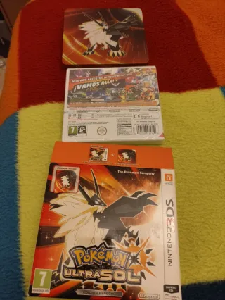 Pokémon Ultrasol y Ultraluna 3DS Precintados
