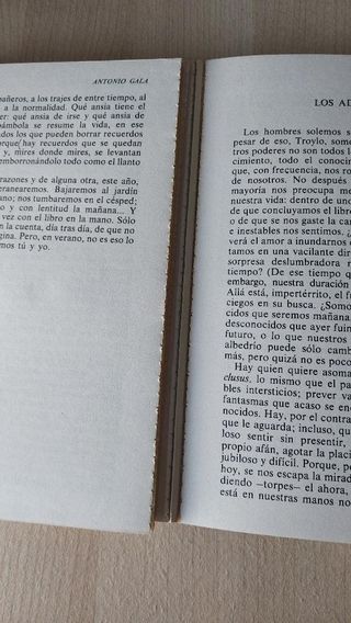 LOTE DE 6 LIBROS ANTONIO GALA