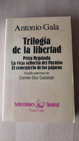 LOTE DE 6 LIBROS ANTONIO GALA