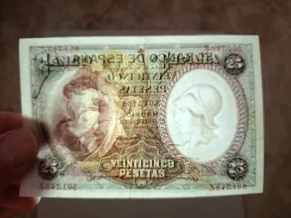 25 Pesetas Banco de España 1931 Ebc-