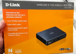 Router Modem Wireless ADSL2+ Internet Wi-fi