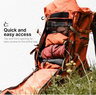 Mochila SIMOND 60L+10L Montaña Trekking