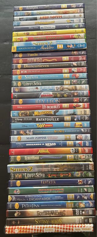 Colección DVD Películas Disney