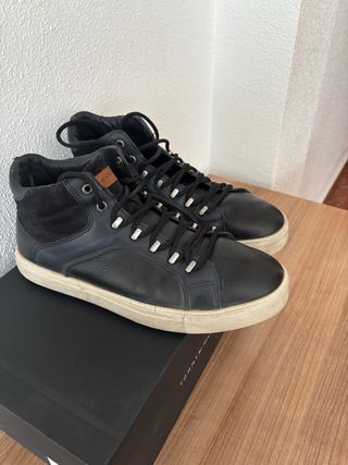 Botines Tommy Hilfiger Hombre Negros