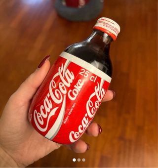 Rara bottiglia Coca Cola 25 cl