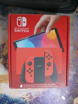 *Nueva*Nintendo Switch OLED Roja