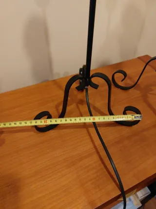 Juego de 2 lámparas de mesa metálicas