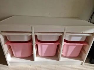 Estructura Cajones Ikea Blanco Plástico