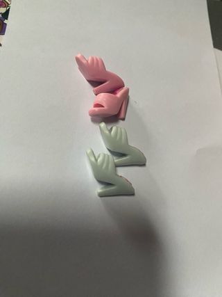 Scarpe Barbie Zoccoli Rosa e Bianchi