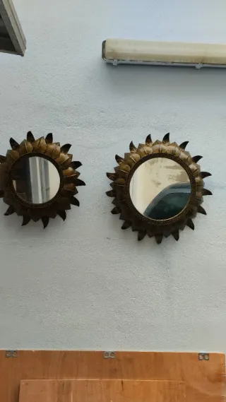 2 Espejos Decorativos Antiguos