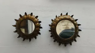 2 Espejos Decorativos Antiguos