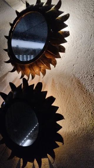 2 Espejos Decorativos Antiguos