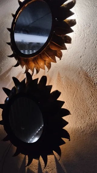 2 Espejos Decorativos Antiguos