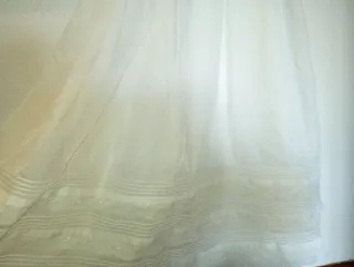 Vestido antiguo comunión niña blanco