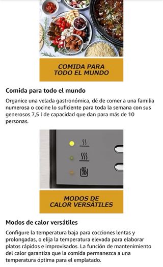 Olla Cocción Lenta Crockpot Digital 7.5L