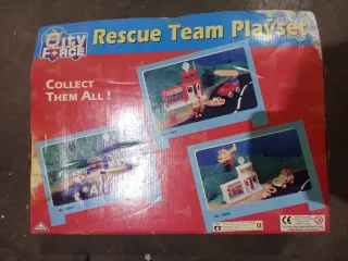 Lote Juguetes Antiguos: City Force y Bus Town