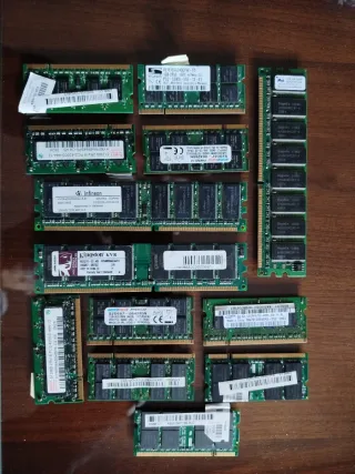 Lote Memorias RAM Hynix, Infineon, ProMOS