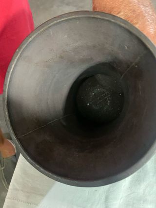 Mortaio e pestello in bronzo