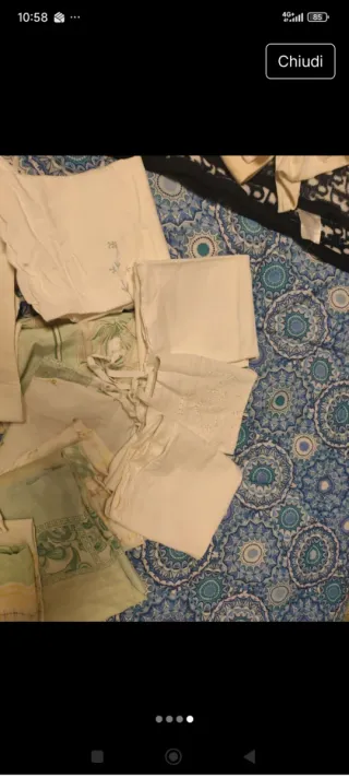 13 Federe Cuscino Letto. No rotture. Da bollire