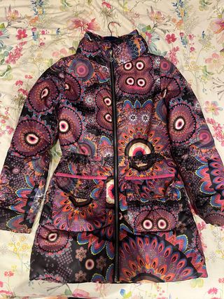 Abrigo Desigual niña multicolor