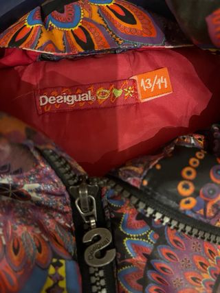 Abrigo Desigual niña multicolor