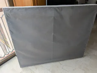 Cabecero tapizado beige 145x120 cm