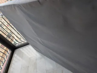 Cabecero tapizado beige 145x120 cm