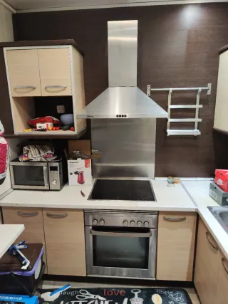 Cocina completa sin electrodomésticos pica aparte