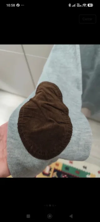 Jersey Cortefiel caballero gris