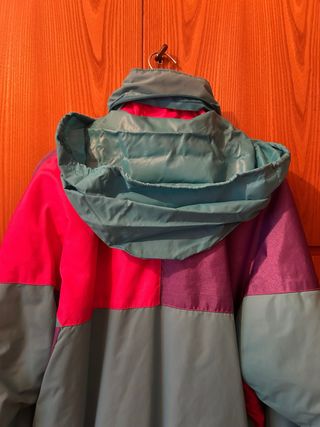 Giacca a vento Stylfrance colorata, azzurro, viola