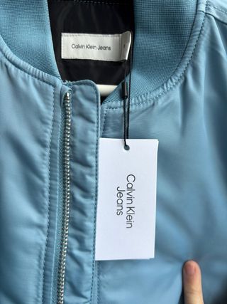 Bomber Calvin Klein Jeans bimbo blu