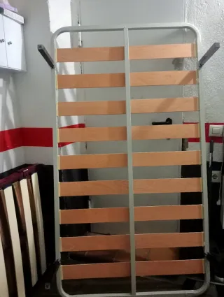 Somier de madera nuevo con patas 1'05*1'90cm