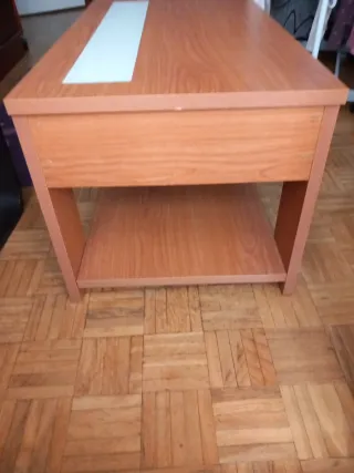 Mesa centro elevable cerezo