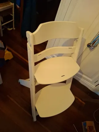 Trona evolutiva madera