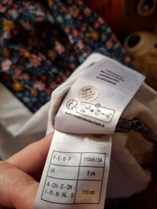 Conjunto Vestido y Chaqueta Niña 5 Años