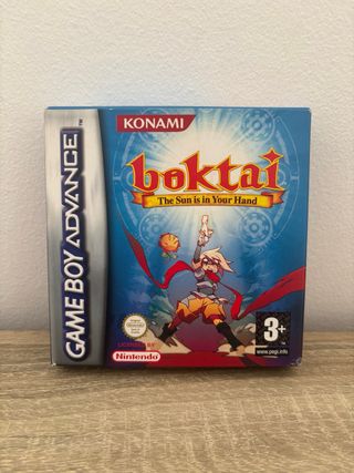 Boktai. Konami. Game Boy Advance