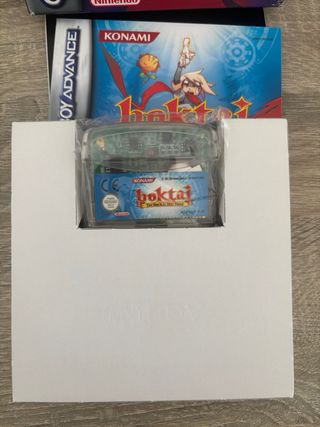 Boktai. Konami. Game Boy Advance