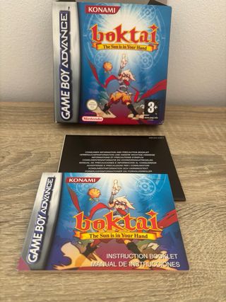 Boktai. Konami. Game Boy Advance