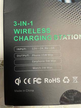 Cargador Inalámbrico 3 en 1 G605