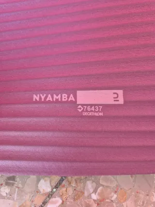 Esterilla Pilates Domyos Burdeos