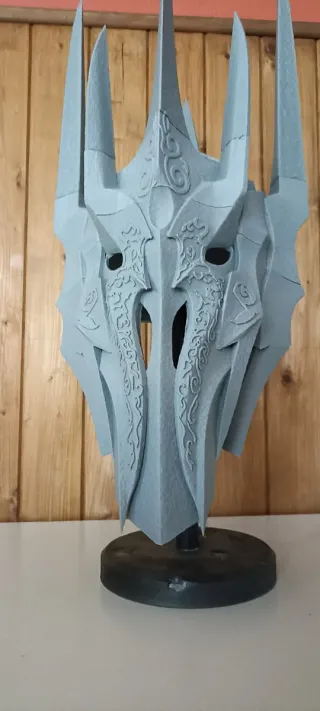 Casco de Sauron LOTR Kit Monta y Pinta