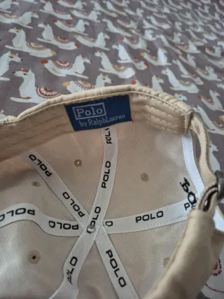 Cappellino Polo Ralph Lauren Beige
