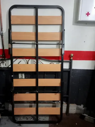 Somier laminas de madera sin patas 180*80