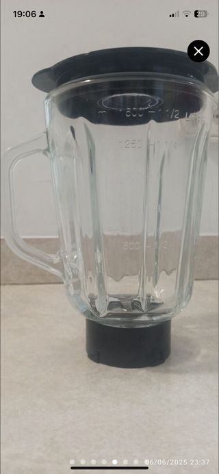 Jarra Batidora Lacor de Vidrio