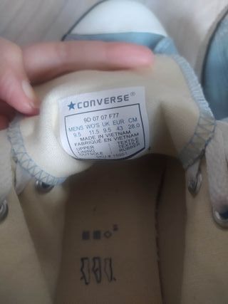 Converse Azules Talla 43