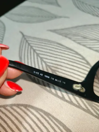 Occhiali da sole Alessandro Dell’Acqua neri