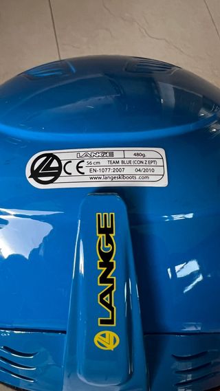 Casco de esquí Lange azul 56cm