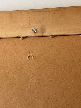 Espejo mediano madera y dorado