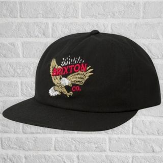 Brixton Keller Negra Ajustable Bordada