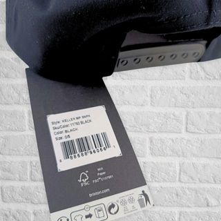 Brixton Keller Negra Ajustable Bordada